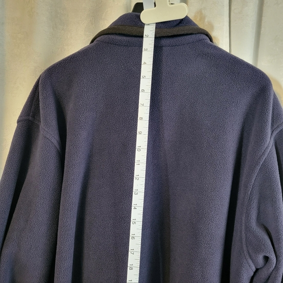 L.L.Bean Men's Winter Robe, Size XL-Tall, Blue, House wear, Comfortable - Picture 5 of 9